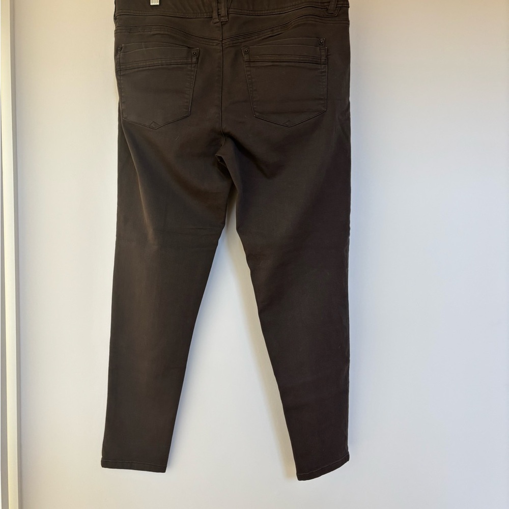 Democracy Dark Brown Women's Skinny Jeans - Picture 2 of 2
